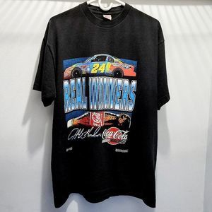 Jeff Gordon Coca-Cola 1995 Vintage Collaboration Single Stitch Shirt Size XL‎